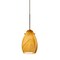 Besa Lighting Pera 6 Cord Pendant, Honey, Bronze Finish, 1x5W LED 1XT-1713HN-LED-BR - alternate 1